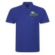 Polo Shirt Embroidered Blue Tractor  