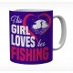 This Girl Loves Her Fishing Mug