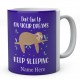 Don't Give Up On Your Dreams Keep Sleeping Personalised Sloth Ceramic Mug 