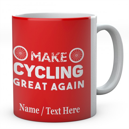 Make Cycling Great Again-Printed Mug