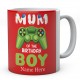 Mum Of The Birthday Boy Personalised Unique Gamer Mug 