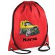 Personalised Koolart AA Breakdown Van 0174 Printed Gym Bag