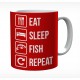 Eat Sleep Fish Repeat