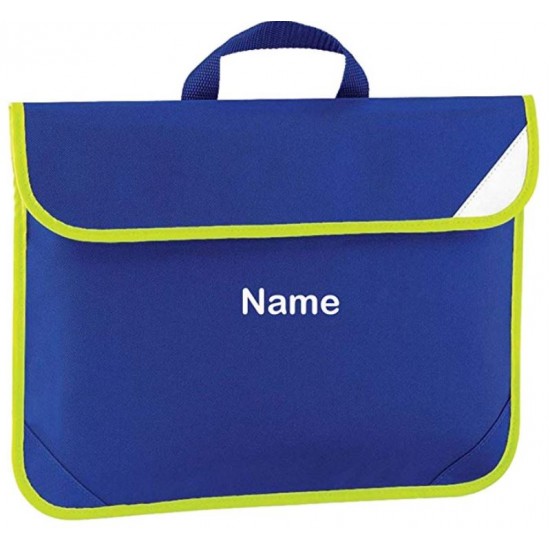 Personalised Embroidered Enhanced-Viz Book Bag 