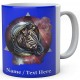 Cosmic Space Zebra - Personalised Ceramic Mug