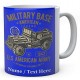 Military Base American Legend Army Jeep - Ceramic Mug