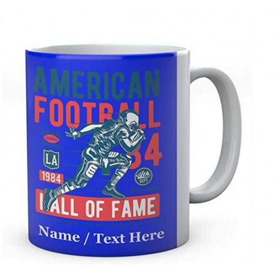  Ceramic Mug Personalised - American Football Hall Of Fame