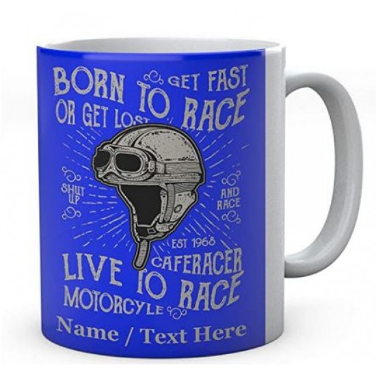 Born to Race Live to Race - Ceramic Mug 