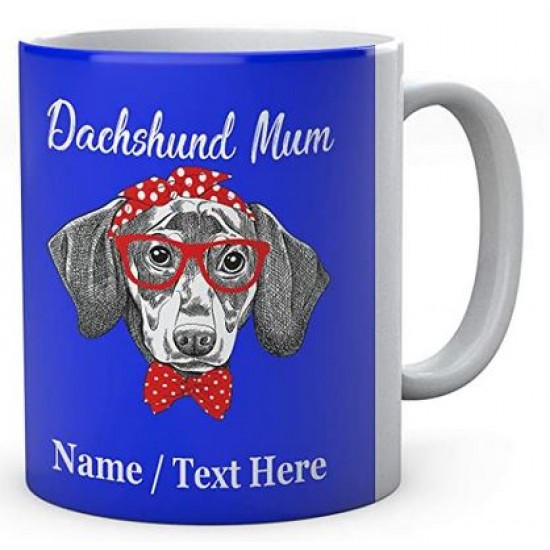 Dachshund Dog Mum - Personalised Name Mug