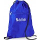 Personalised embroidered Premium Any Name Drawstring Gym Bags
