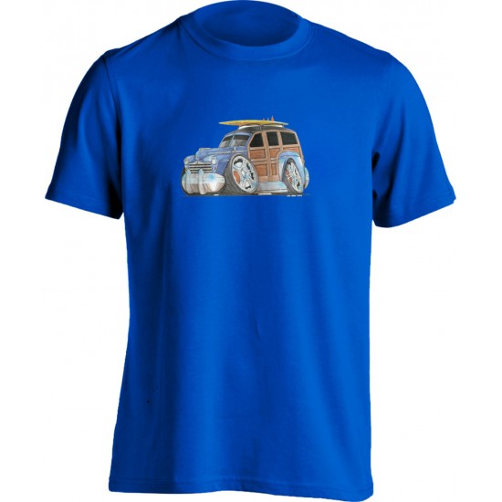 Koolart 1940's Surf Wagon (1360) T shirt