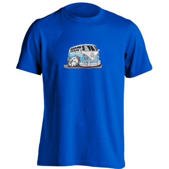 Koolart Blue Camper Van 1556 T Shirt