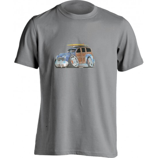 Koolart 1940's Surf Wagon (1360) T shirt