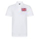 Embroidered Union Jack onto Unisex Polo Shirt