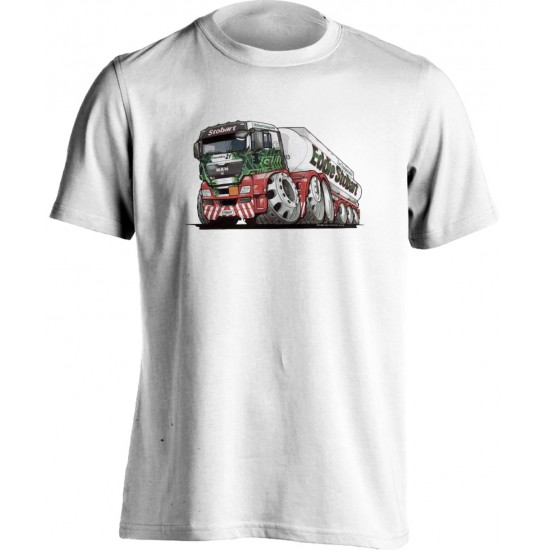  Koolart Eddie Stobart Fuel Transportation (3191) Adults T Shirt