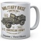 Military Base American Legend Army Jeep - Ceramic Mug