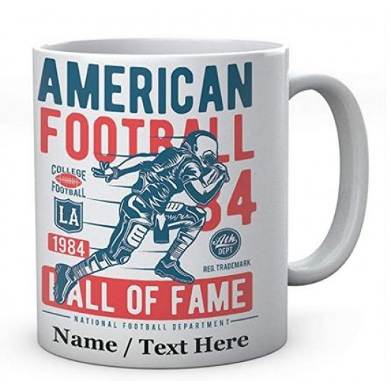  Ceramic Mug Personalised - American Football Hall Of Fame