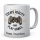 Eat Sleep Play Escape Reality and Play Games -Personalised Mug 