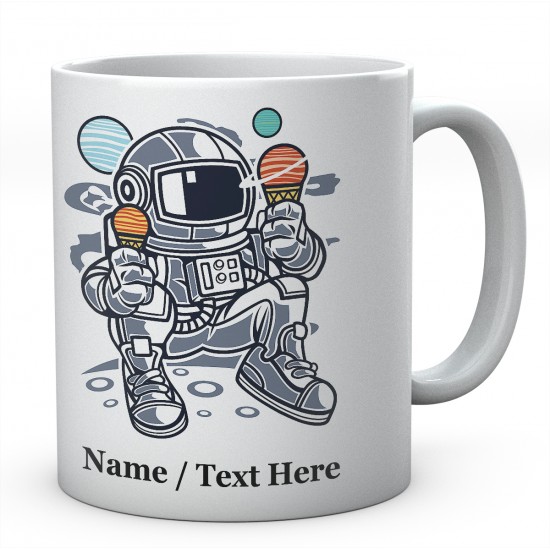 Astronaut Ice Cream Space Mug-Personalised 