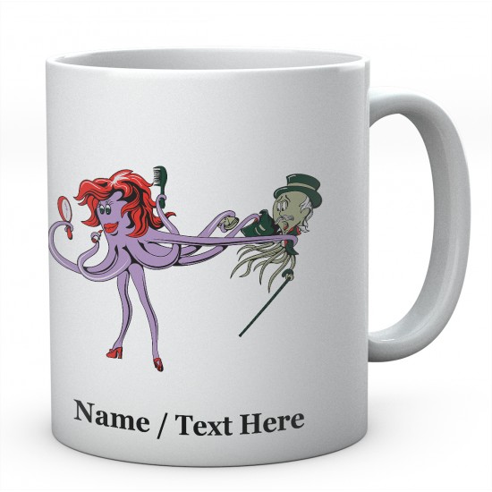 Mr & Mrs Octopus - Squid Mug Personalised 