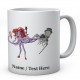 Mr & Mrs Octopus - Squid Mug Personalised 