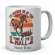  Personalised I'd Rather Be At The Stall Than At The Mall Novelty Mug