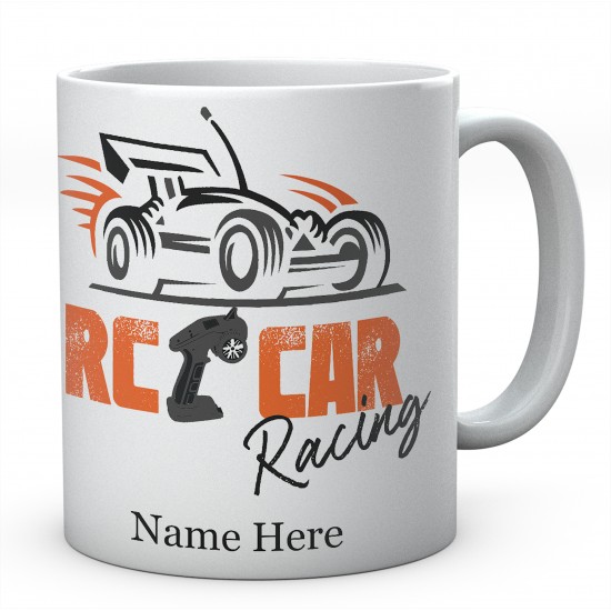 RC CAR RACING Personalised Any Name Mug