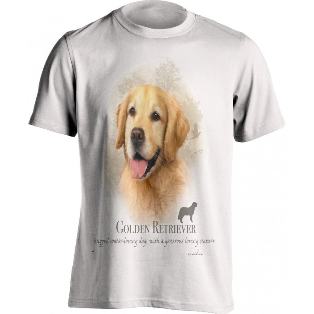 Golden Retriever Tee Shirts
 Animal T Shirts For Men Golden Retriever T Shirt