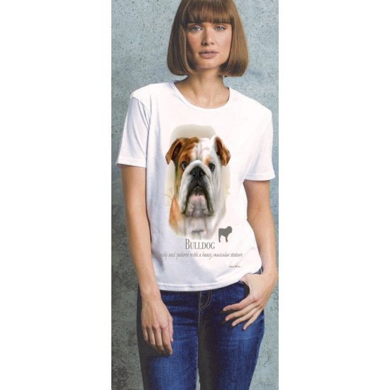 Bulldog Ladies T Shirt