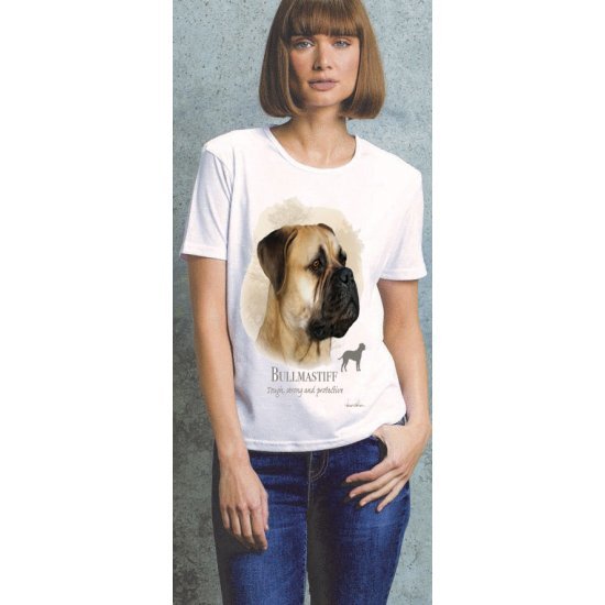 Bullmastiff Ladies T Shirt