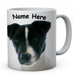 Jack Russell Terrier Mug , Personalised Funny Black Jack Russell Puppy Mugs Gifts Novelty Cute Dog Gifts For Him Or Her Coffee Tea Cup