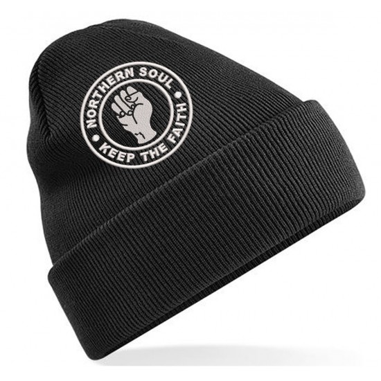 Embroidered Northern Sole Unisex Adults Cuffed Beanie/Hat