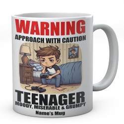 Customised Teenager Boy Mug Gift Ideal Coffee / Tea