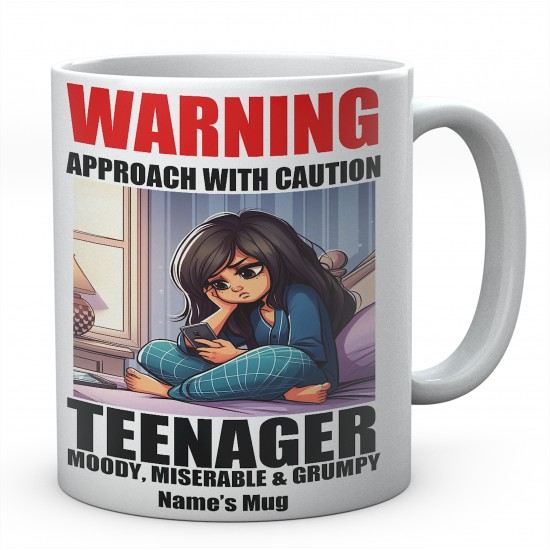 Customised Teenager Girl Mug Gift Ideal Coffee / Tea