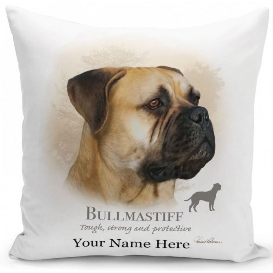  Bullmastiff Dog Cushion