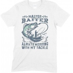  Master Baiter Always Messing with My Tackle -Kids T Shirt Boy-Girl