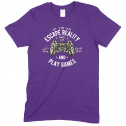 Eat Sleep Play Escape Reality and Play Games - Unisex T-Shirts-Girls-Boys