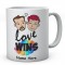 Love Wins Personalised Gay Ceramic Mug