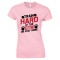 Train Hard At The Gym Or Stay Home -Ladies Gym T Shirt