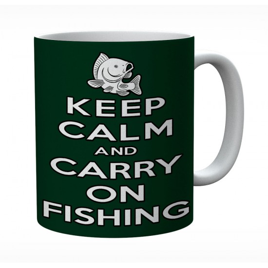 Keep Calm And Carry On Fishing 