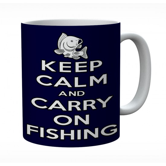 Keep Calm And Carry On Fishing 