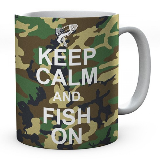 Keep Calm And Fish On 