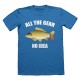 All The Gear No Idea  Carp Fishing T Shirt Funny Children's Fisherman Angling Gift