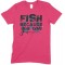  Fish Because You Can-Kids Unisex Fishing T Shirt-Boy- Girl