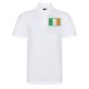Adults Personalised Irish​​​​​​​ Flag Polo Shirt Embroidered.