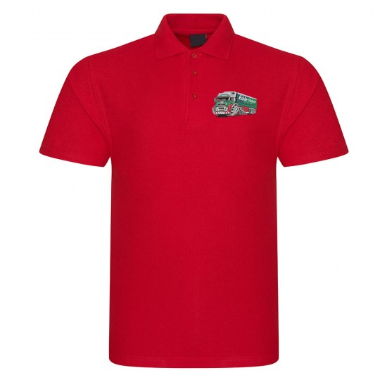 Koolart 3045 Eddie Stobart Lorry-Embroidered Polo Shirt