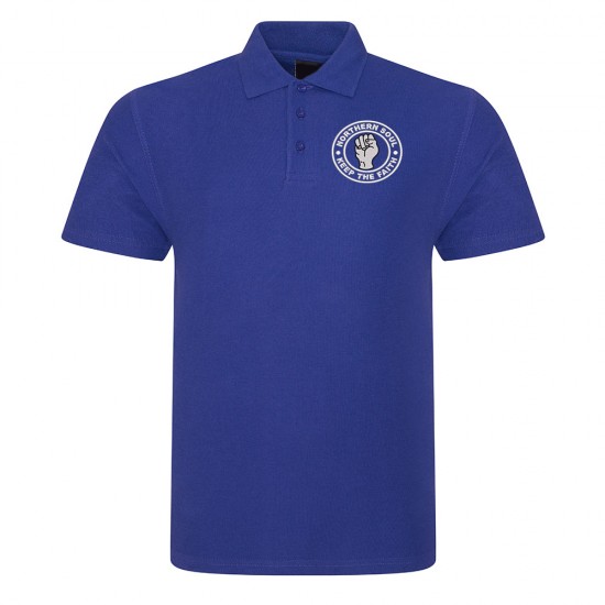 Northern Soul Embroidered Polo Shirt