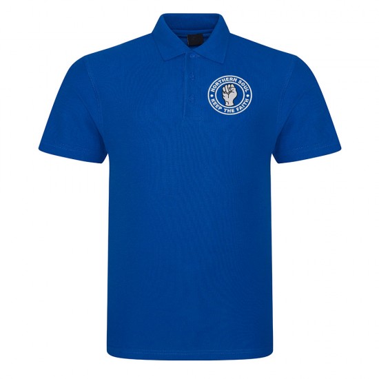 Northern Soul Embroidered Polo Shirt