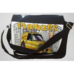 Koolart  “Plonkers” Yellow (2920) Messenger/Reporters Bag