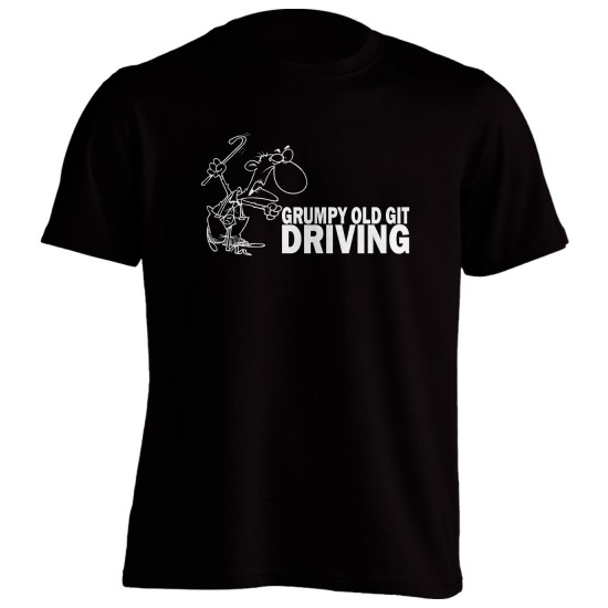 Grumpy Old Git Driving T Shirt